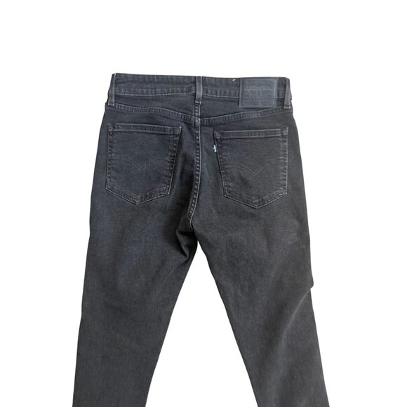 LEVIS Women's 721 Black High Rise Skinny Jeans size 27 x 30 - Picture 3 of 9